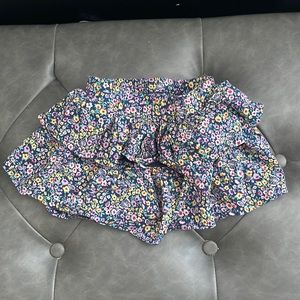 Garanimals Blue Floral Ruffle Skirt- 18mos